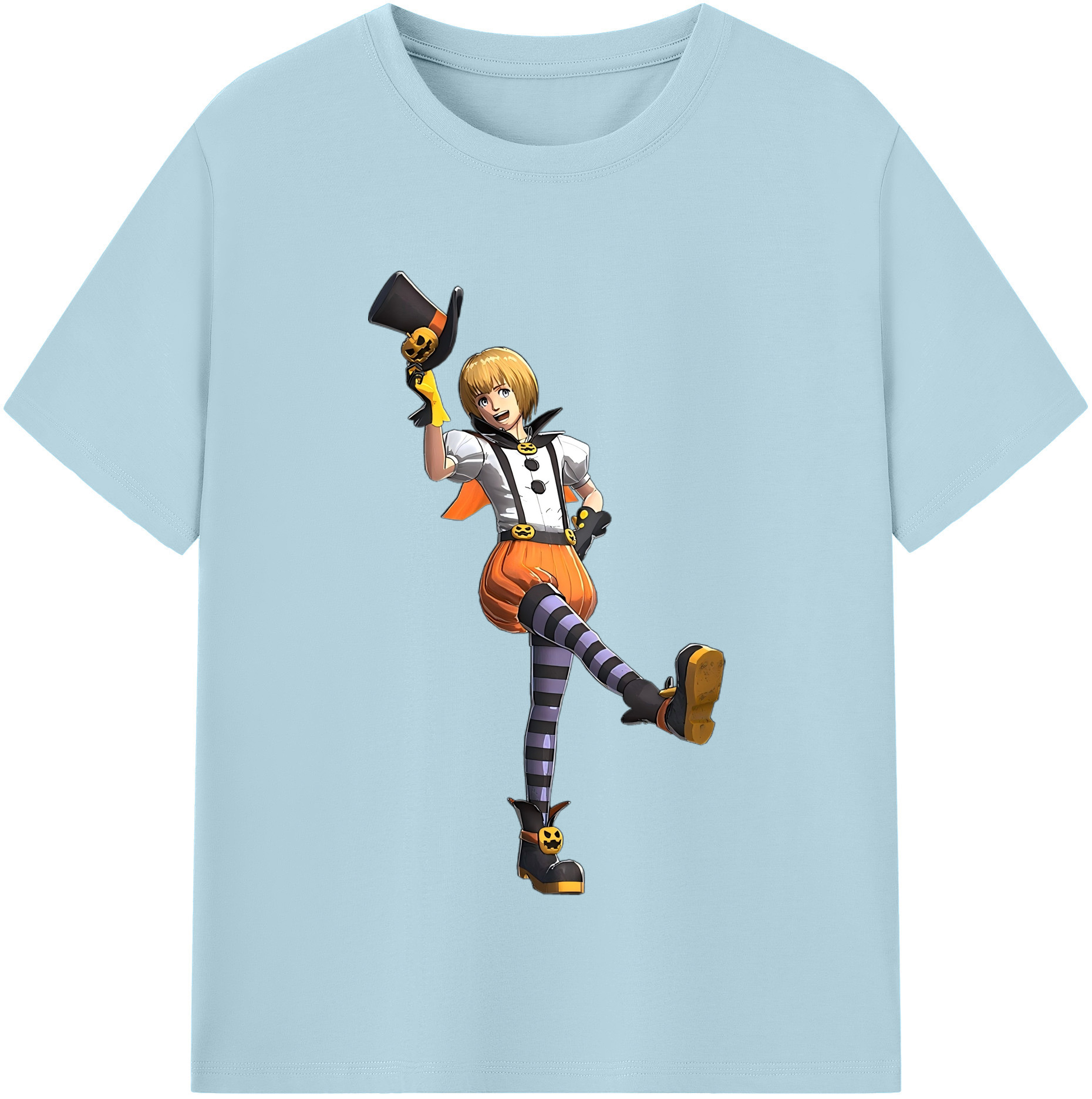 （画像用） 進撃の巨人 アルミン·アルレルト Attack on Titan Armin Arlert 綿100％半袖Tシャツ（フロントプリント）